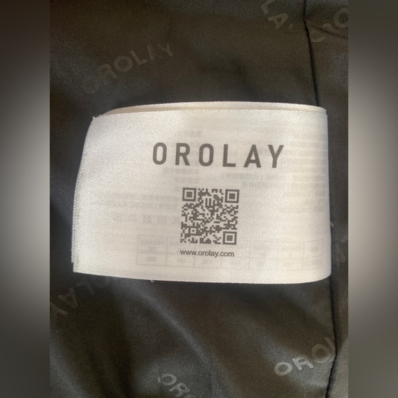 Orolay Women's Quilted Down Filled Mid Length Overcoat Darkgrey SZ XXL - Picture 7 of 10